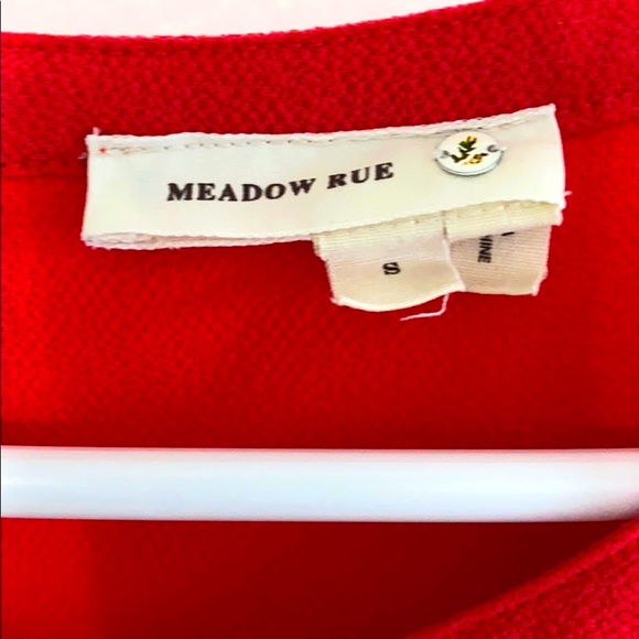 Anthropologie Meadow Rue Flowy Polyester Top - Picture 6 of 6